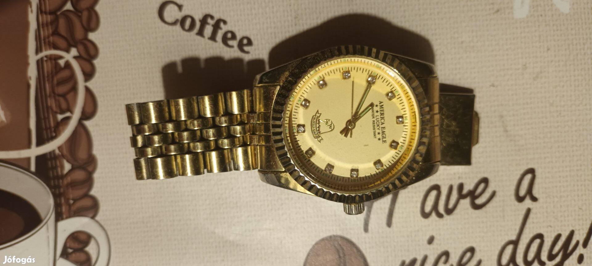 American Eagle Aranyozott Karórta Egyedi