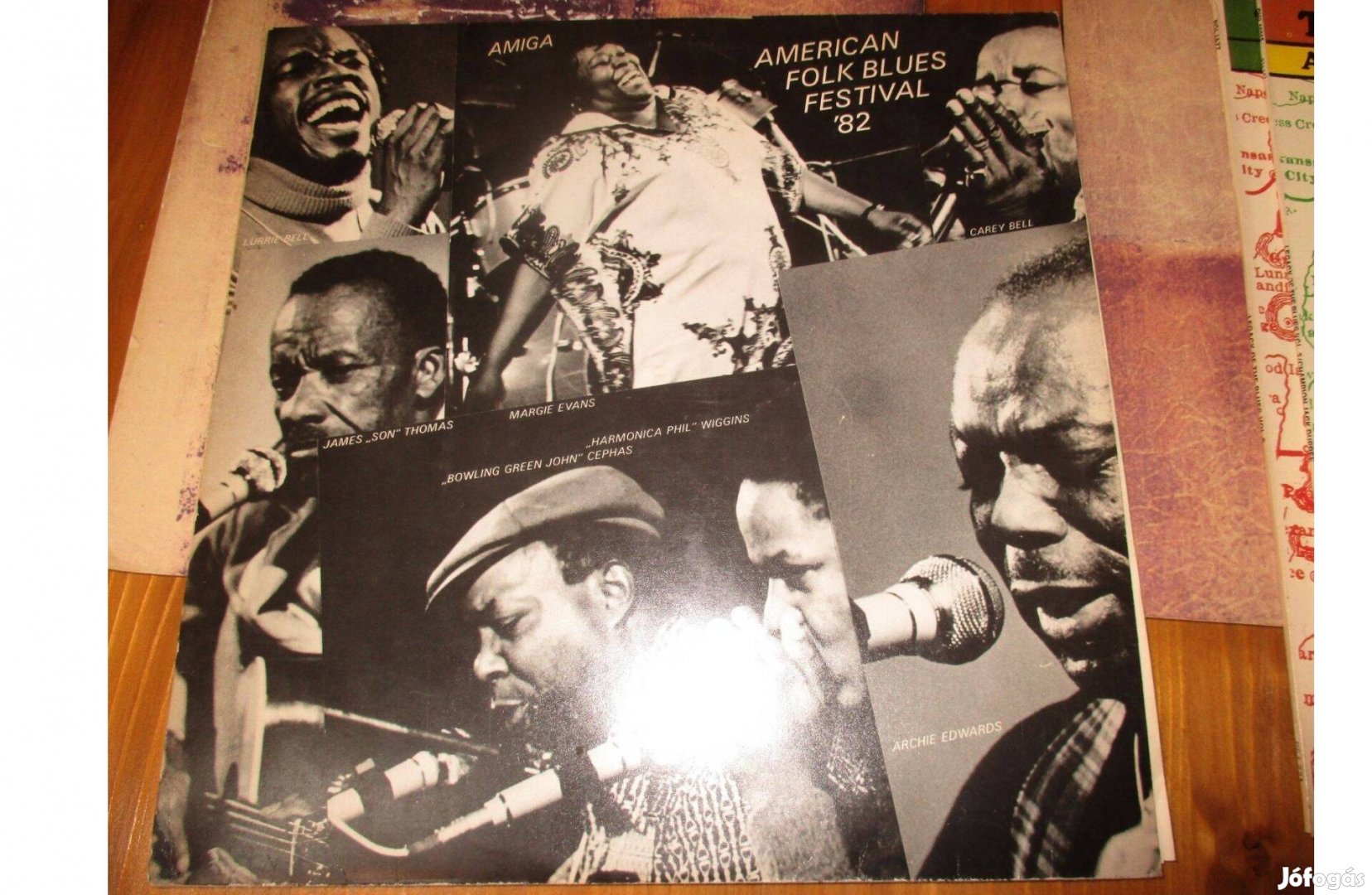 American Folk Blues Festival 82 bakelit hanglemez eladó