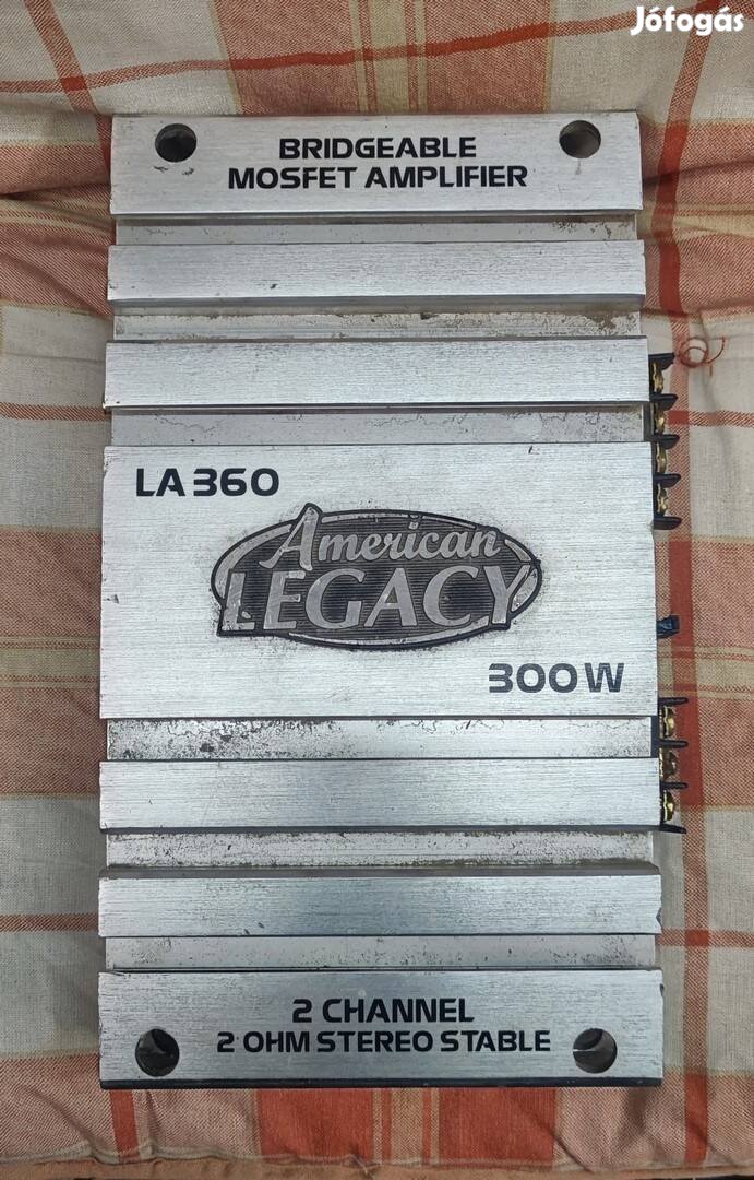 American Legacy LA360 autós erősítő eladó 