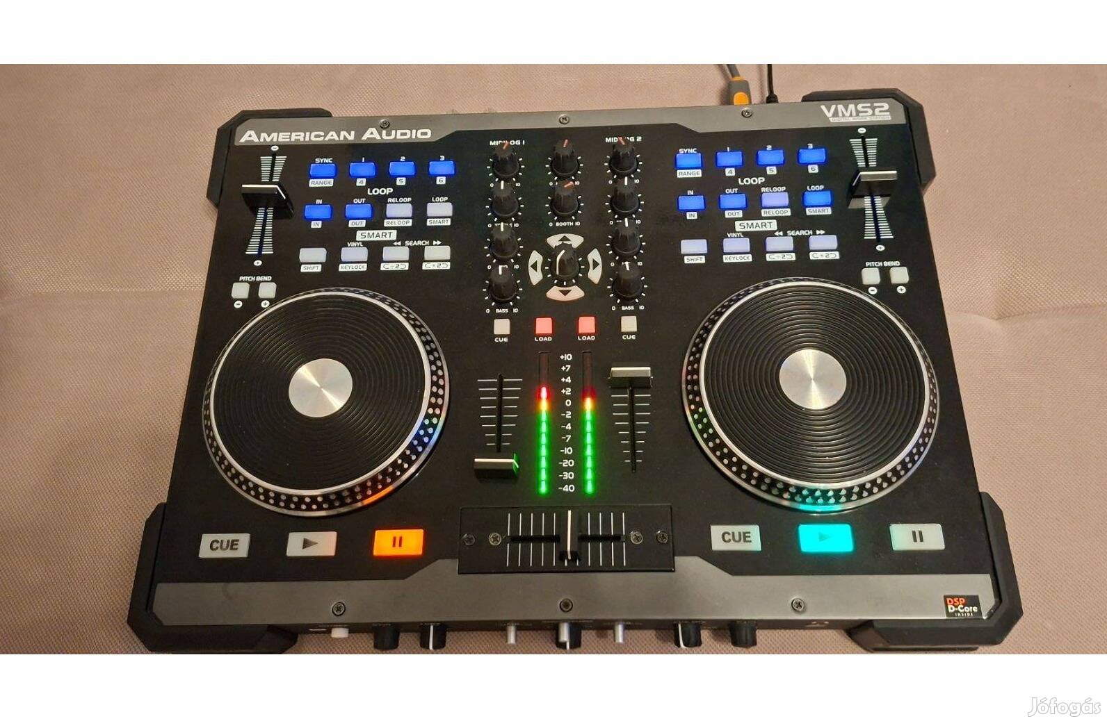 Americanaudio VMS2 DJ kontroller és keverőpult eladó