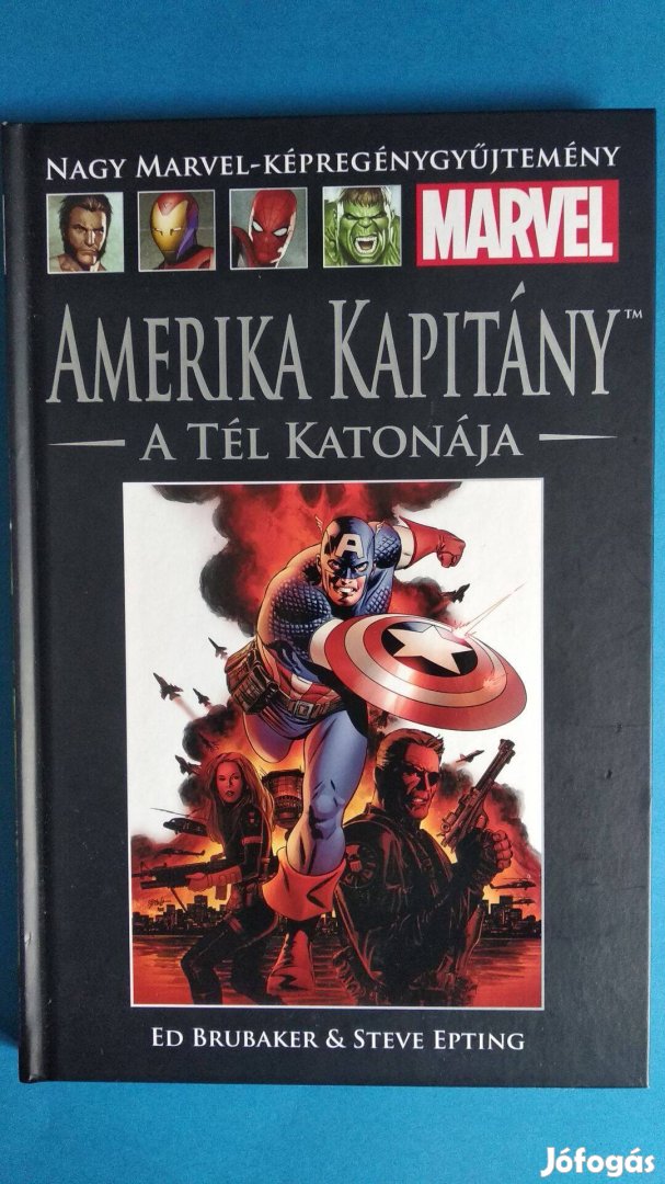 Amerika Kapitány A Tél Katonája Nagy Marvel Képregény