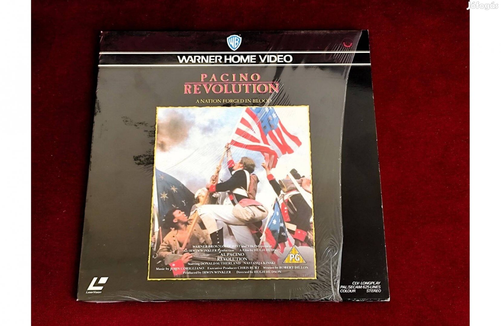 Amerika fegyverben 1985. Laserdisc - Képlemez