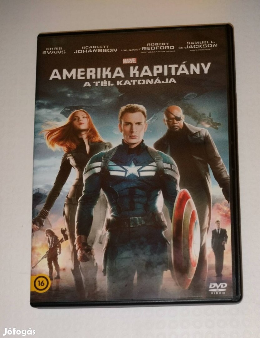 Amerika kapitány A tél katonája dvd