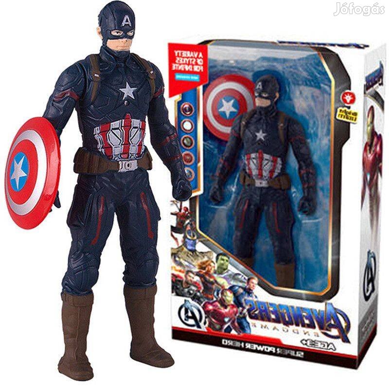 Amerika kapitány Marvel figura 17cm dobozzal Új Készleten Avengers