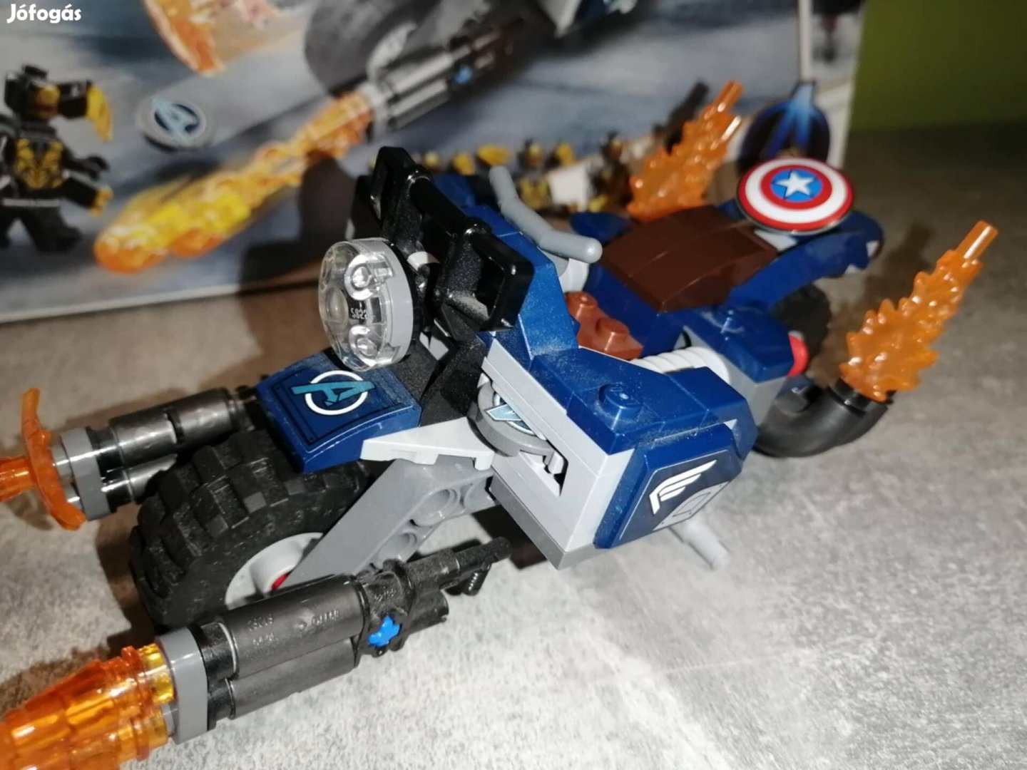 Amerika kapitány Outrider Lego