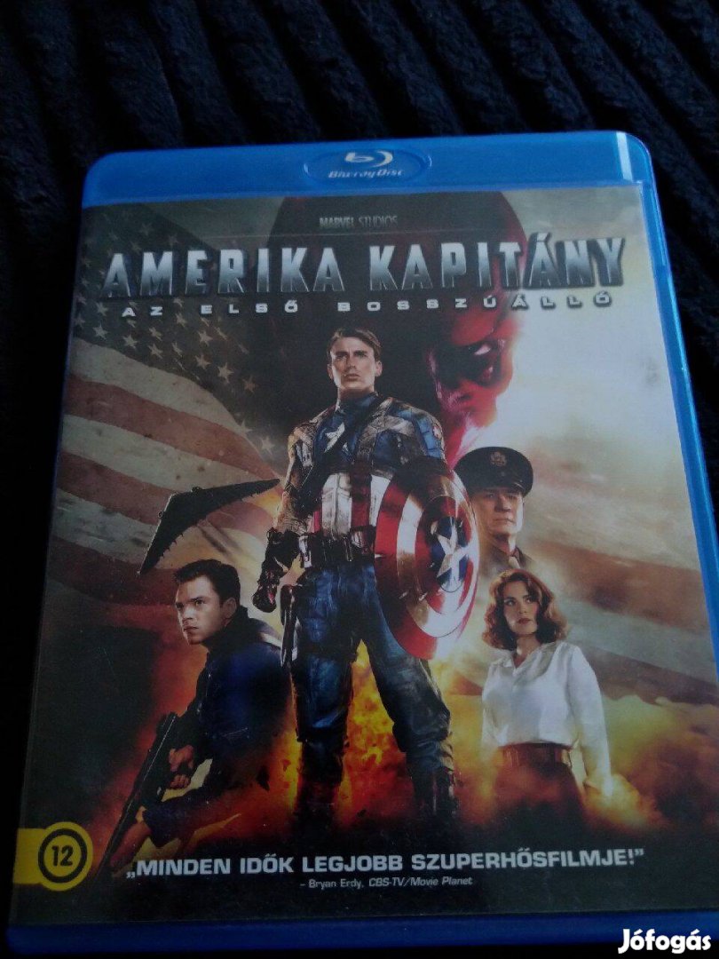 Amerika kapitány - Az elős bosszúálló Blu-Ray
