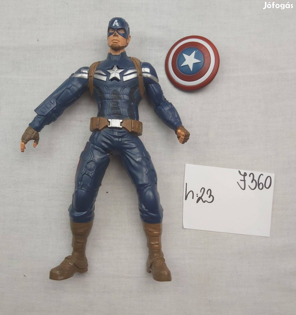 Amerika kapitány figura, szuperhős figura J360
