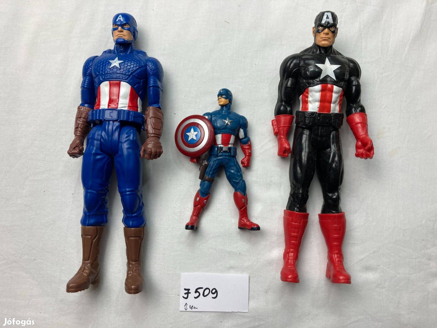Amerika kapitány figura csomag, szuperhős figura J509