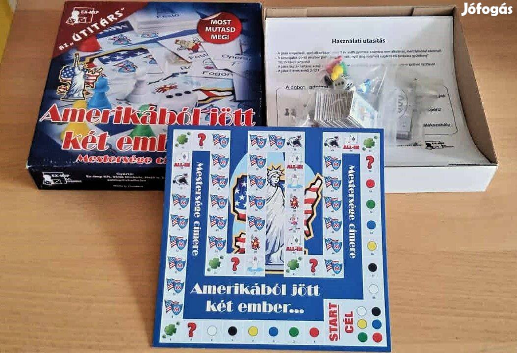 Amerikából jött két ember társasjáték