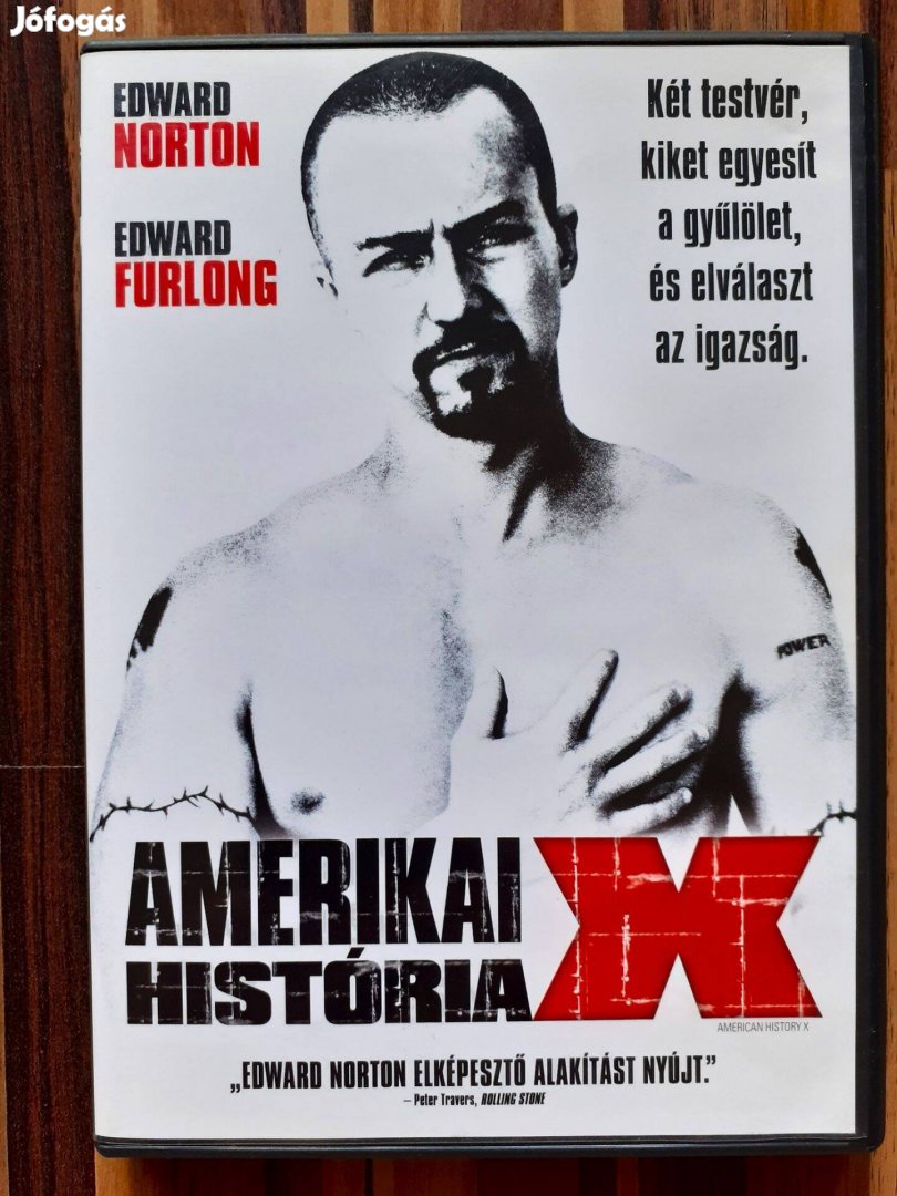 Amerikai História X (1998) DVD
