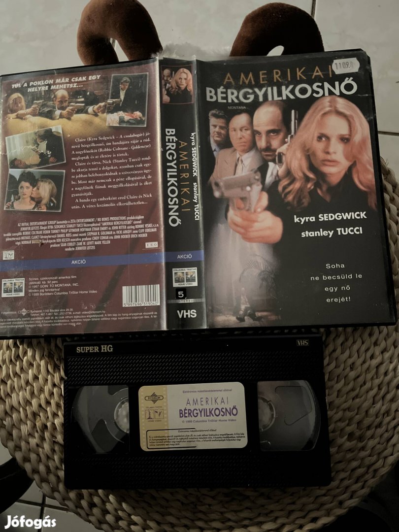 Amerikai bérgyilkosnő vhs