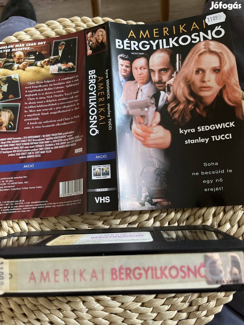 Amerikai bérgyilkosnő vhs