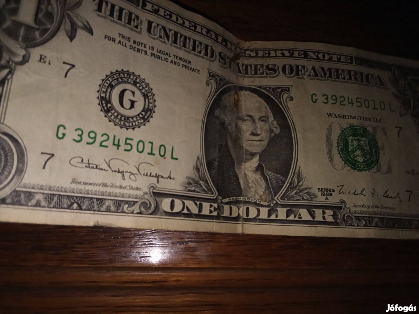 Amerikai egydolláros eladó