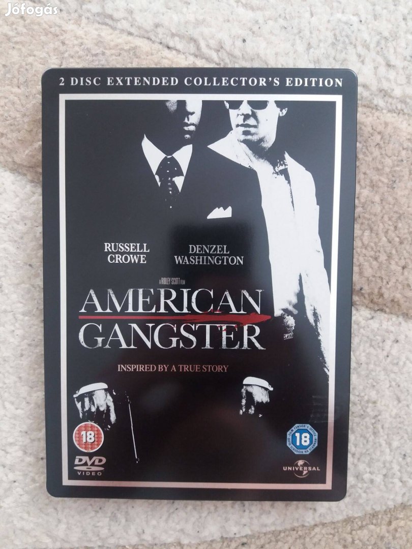 Amerikai gengszter (2 DVD - Steelbook)