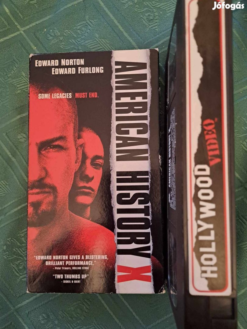 Amerikai história X VHS - külföldi kiadvány