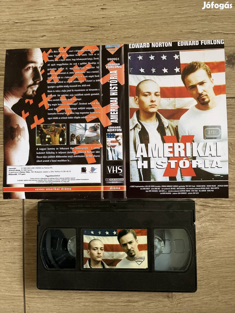 Amerikai história x vhs m