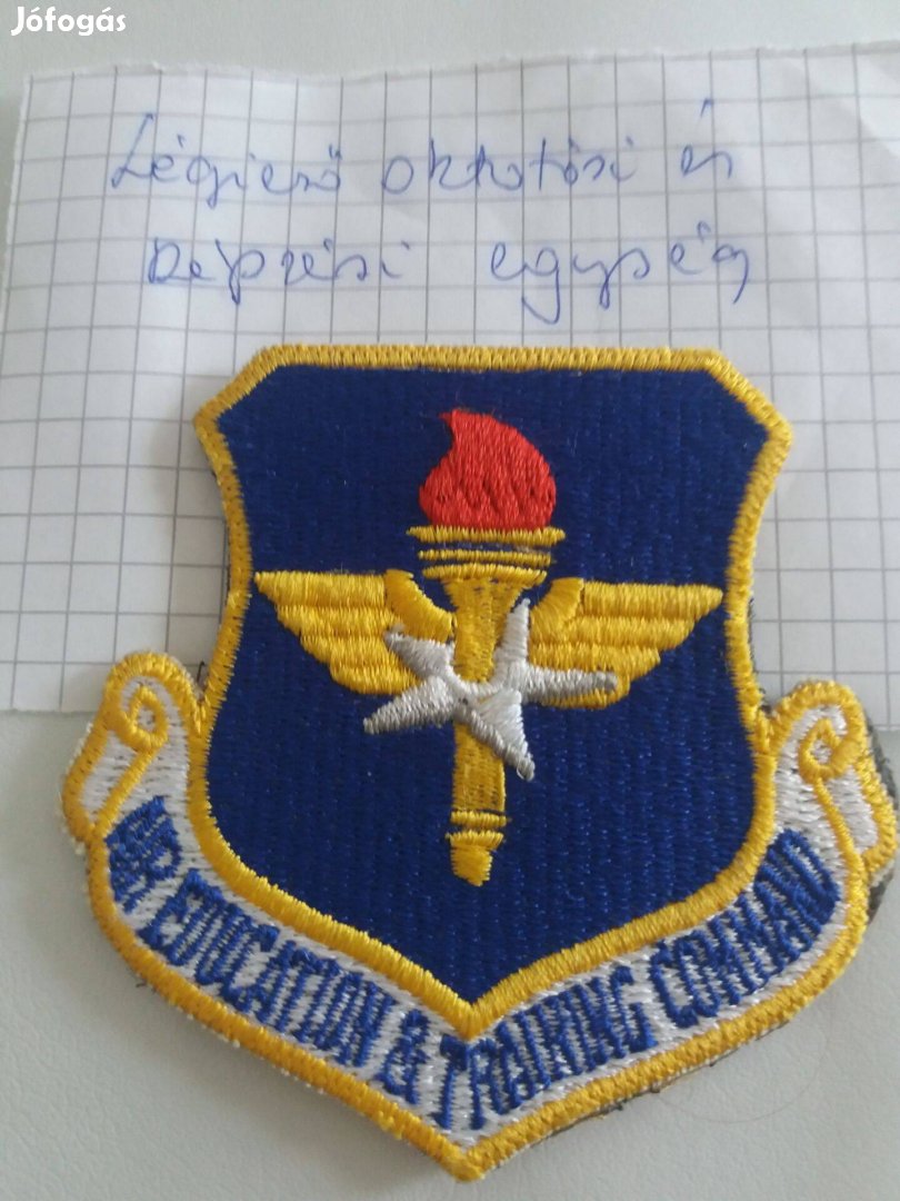 Amerikai légierős felvarró