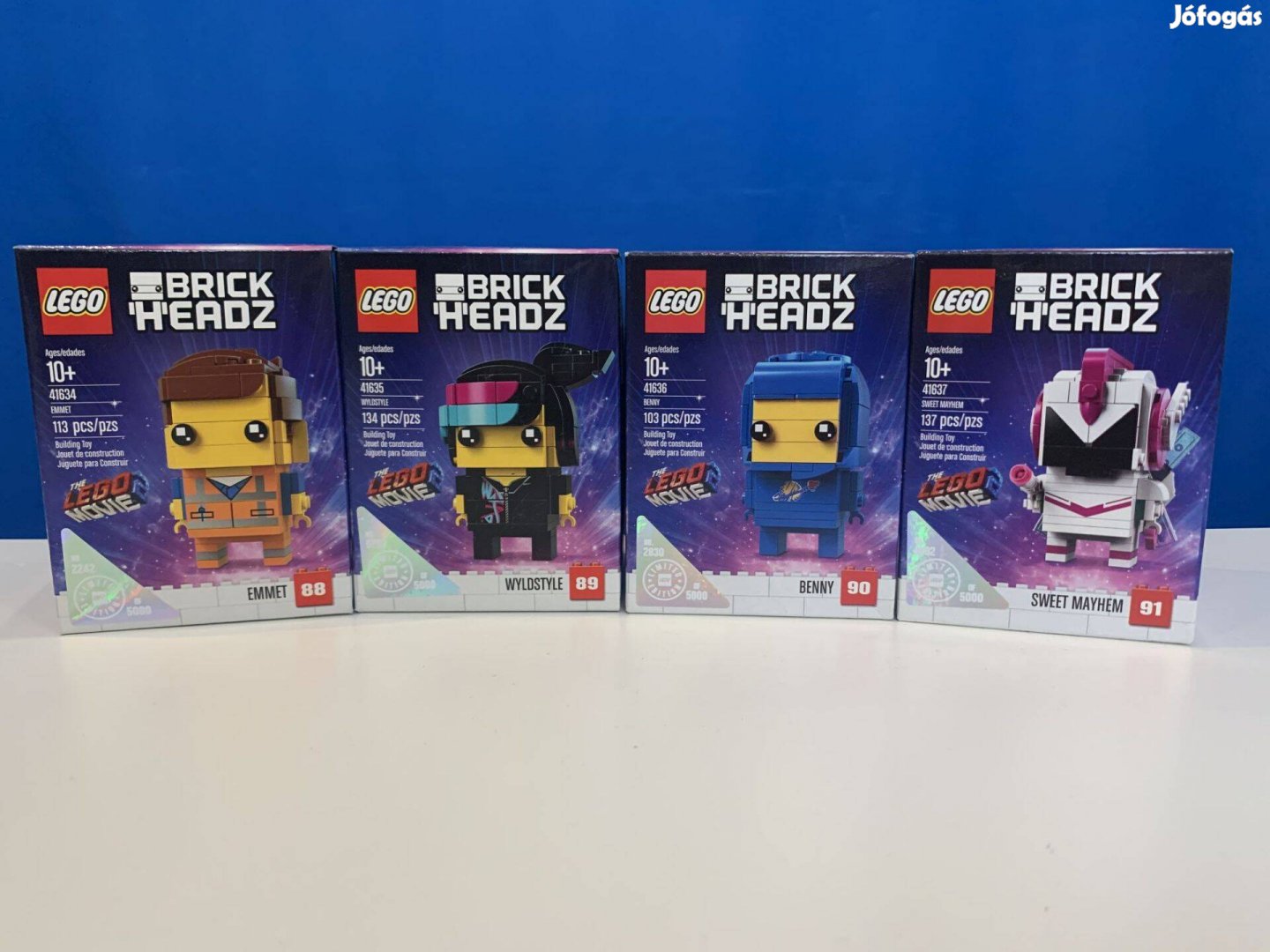 Amerikai piacos Lego Brickheadz Lego Movie figurák