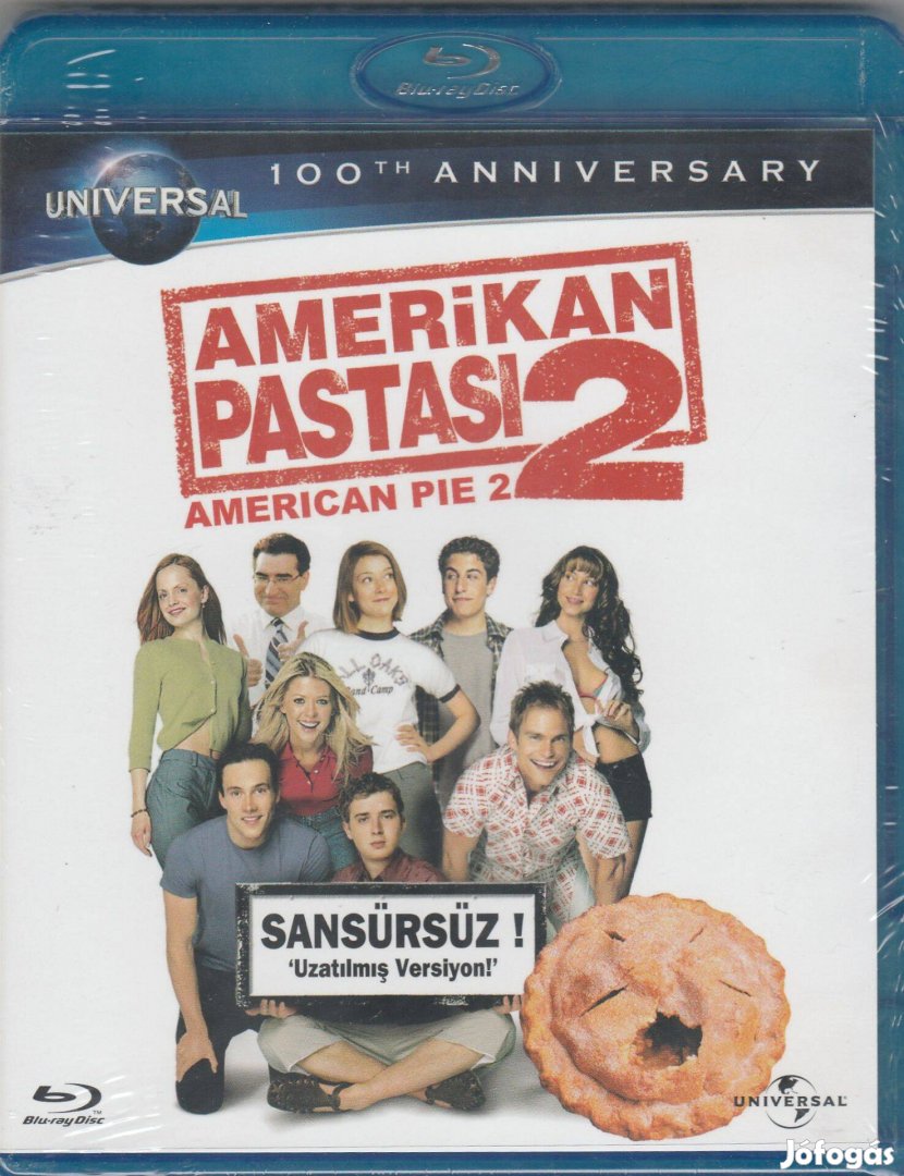 Amerikai pite 2. Blu-Ray (bontatlan)