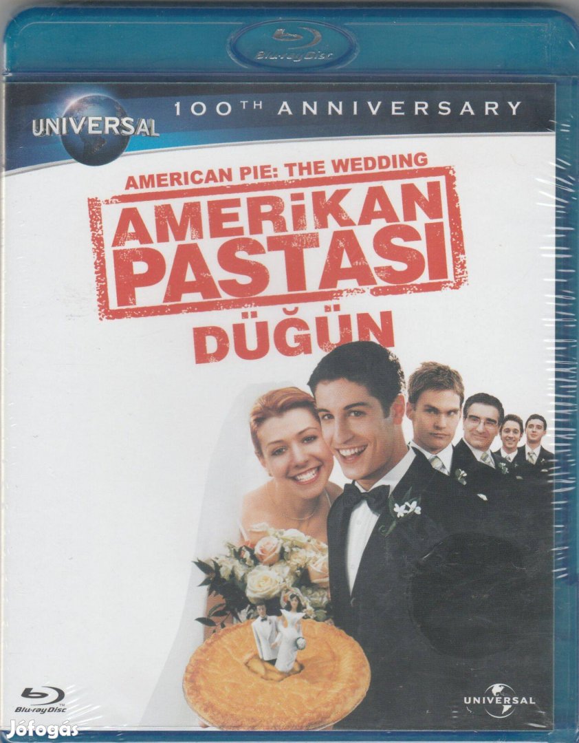 Amerikai pite - Az esküvő Blu-Ray (bontatlan)