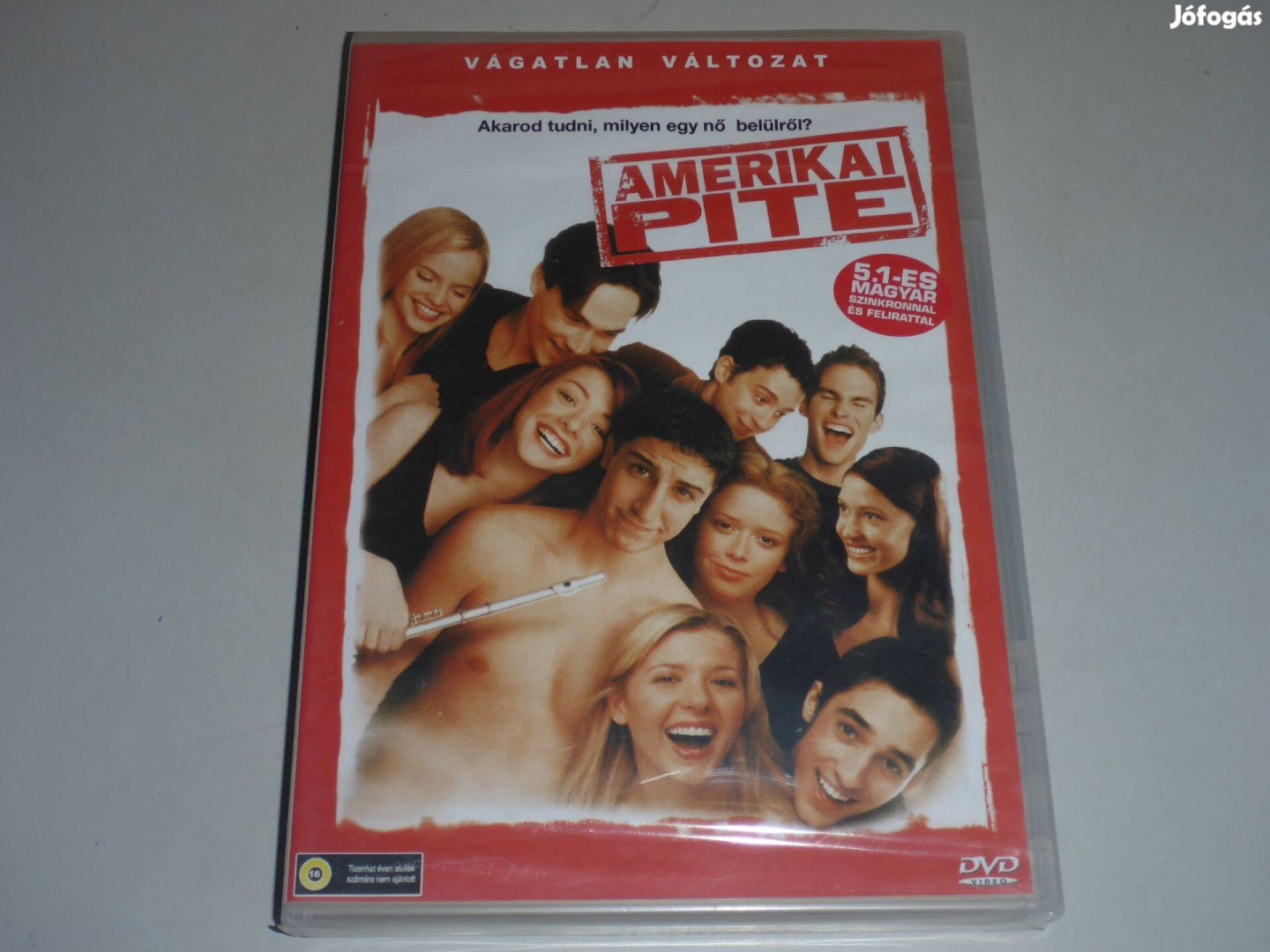 Amerikai pite (vágatlan változat) DVD film *