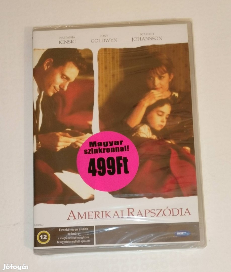 Amerikai rapszódia dvd bontatlan 