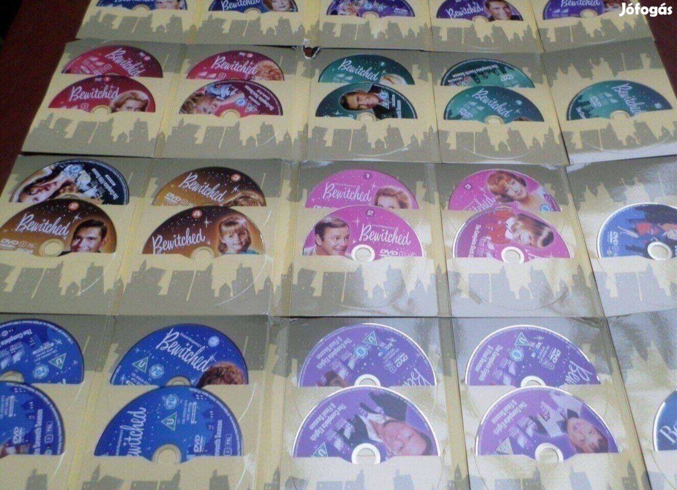 Amerikai vígjáték filmsorozat 36 db DVD Bewitched