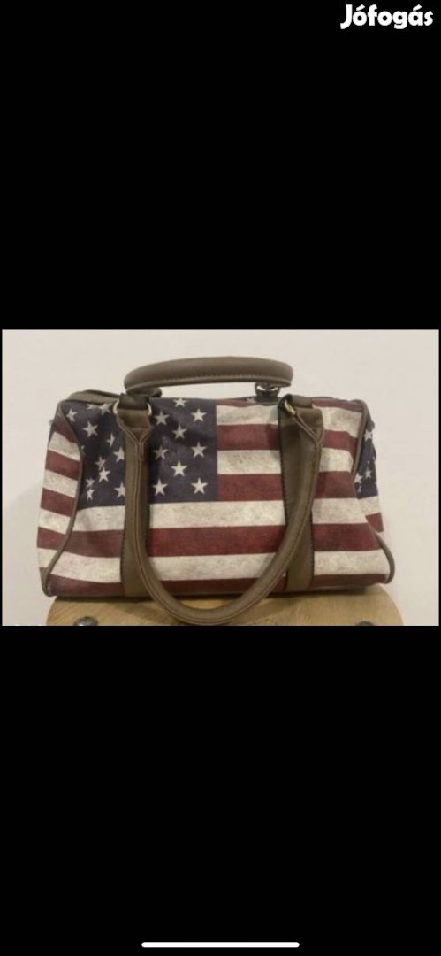 Amerikai zászlós táska