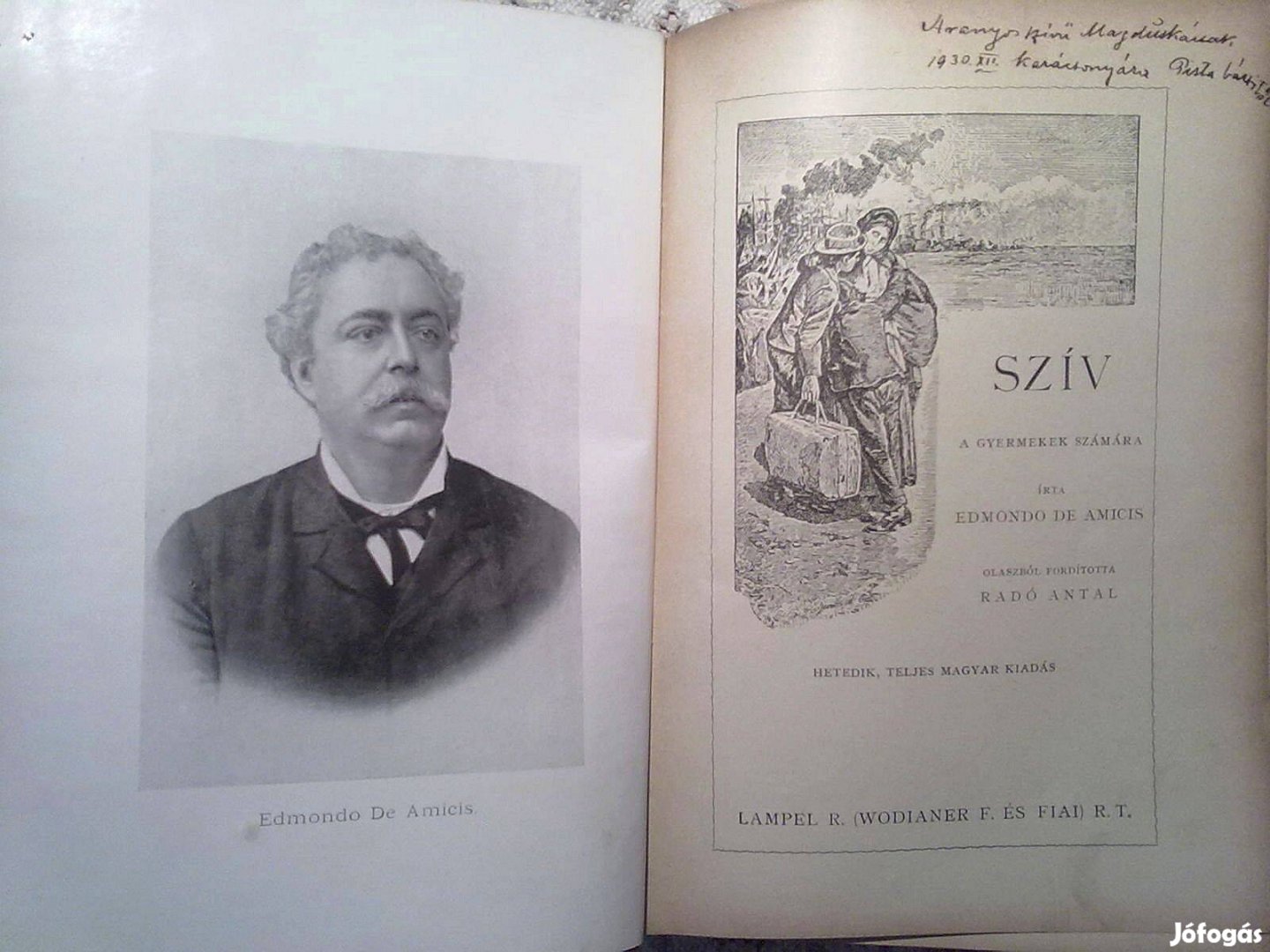 Amicis: Szív (Lampel R., 1923-as kiadás)