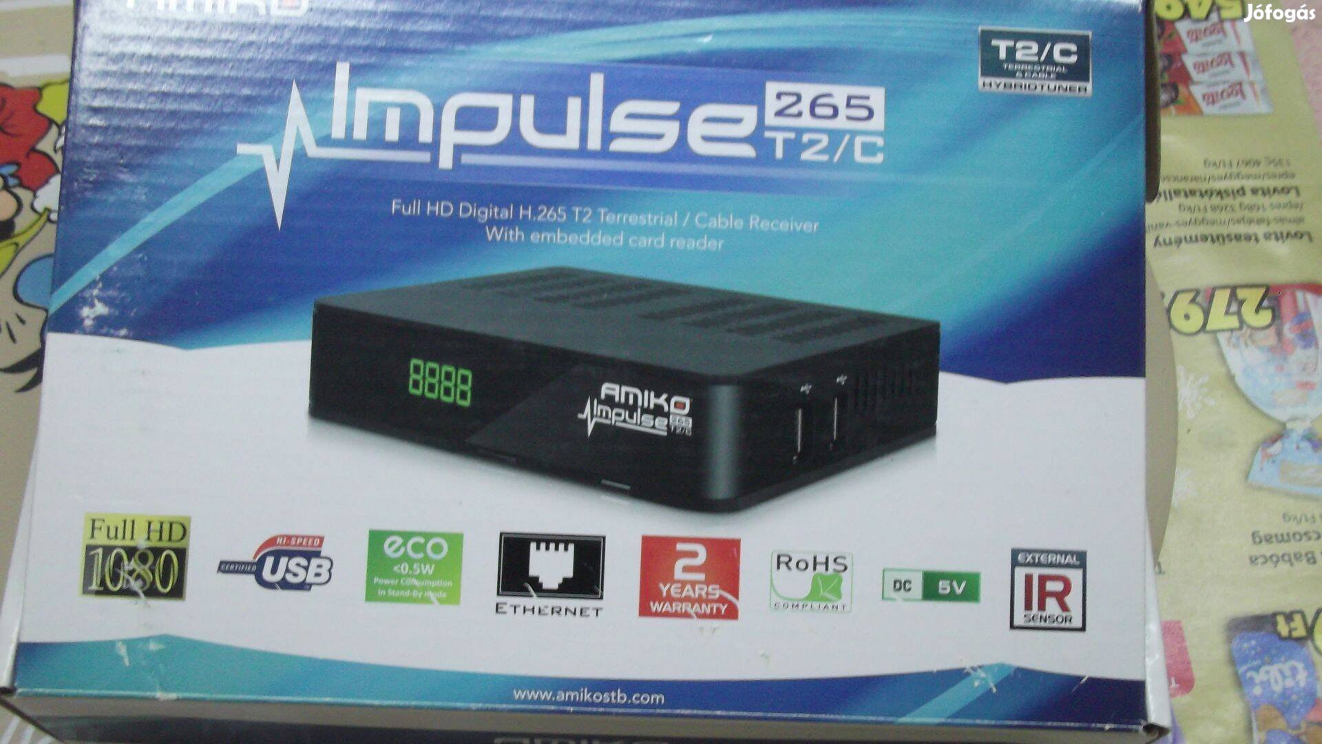 Amico Impulse Full Hd-s Mindig-tv , Kábeltévé Set Top Box