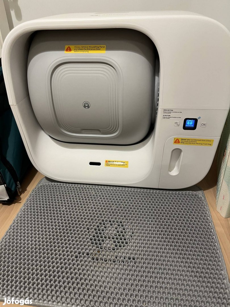 Amicura Cura 3 intelligens automata macskaalom, teljesen új