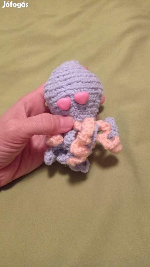 Amigurumi polip (ajándék, dísz, stb .)