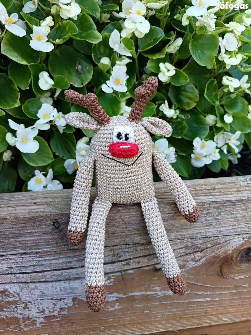 Amigurumi rénszarvas 