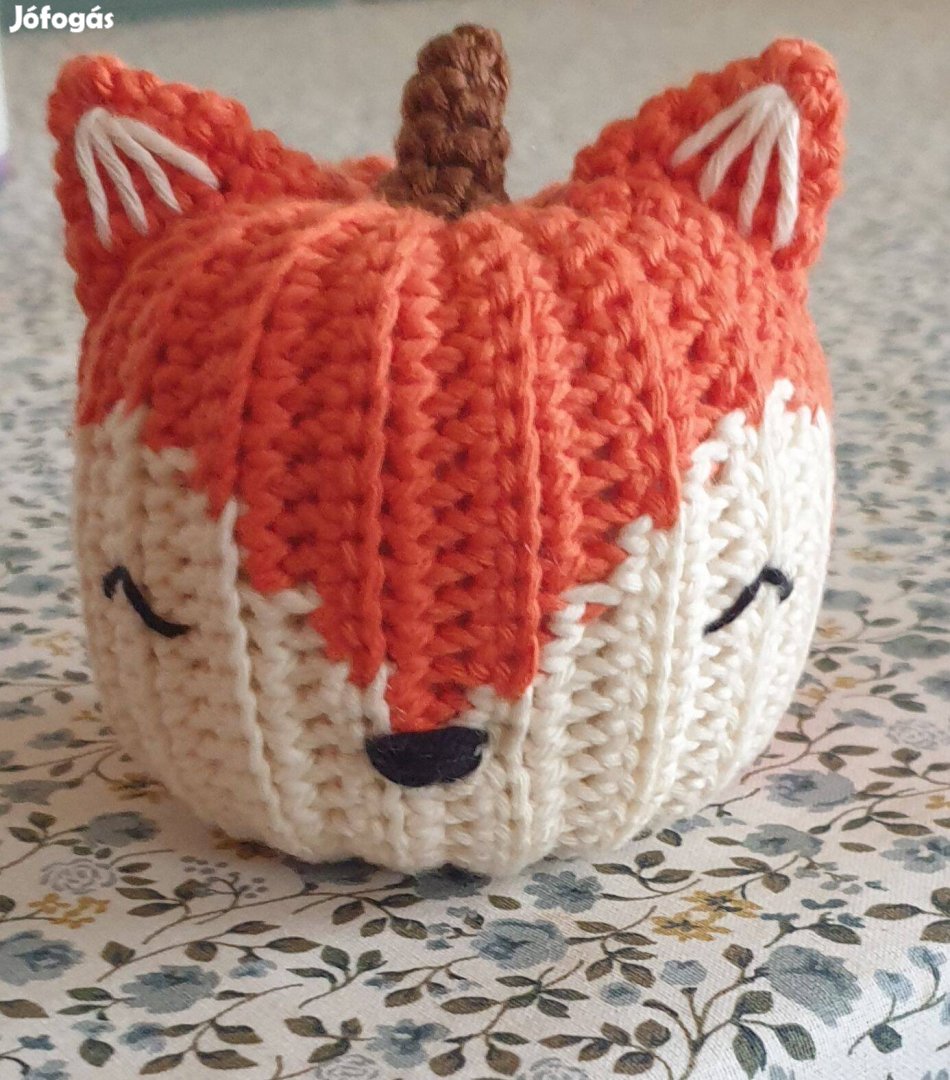 Amigurumi róka tök