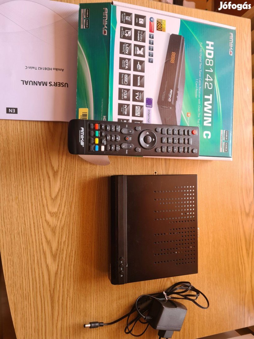 Amiko 8142 kábel tv és földi adás vételére