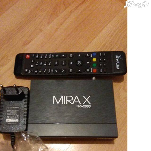 Amiko Mira X HIS-2000 DVB-S2X műholdas digitális vevő Eladó!!Ó!