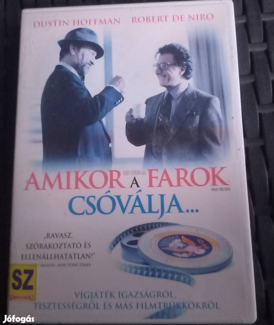 Amikor a farok csóválja - vígjáték dvd - Dusti  Hoffman