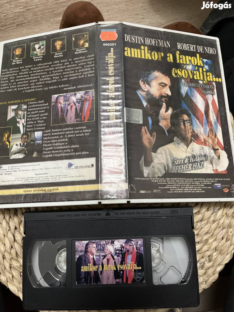 Amikor a farok csóválja vhs 