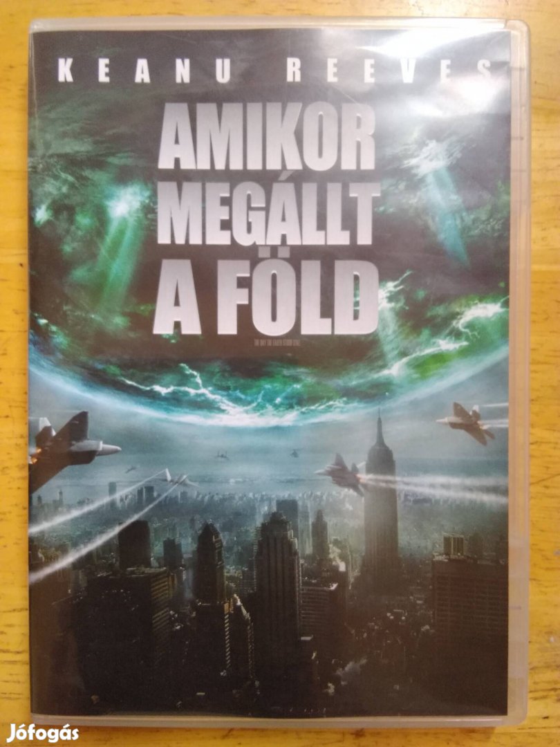 Amikor megállt a Föld újszerű dvd Keanu Reeves