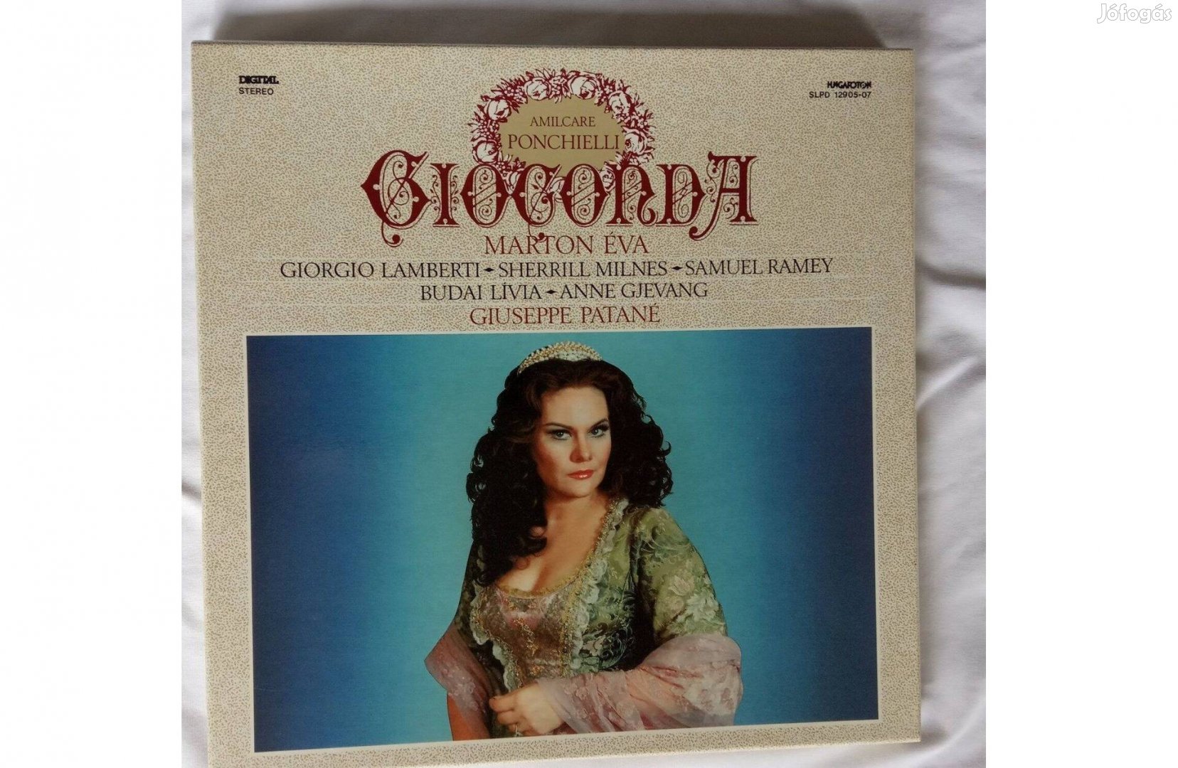 Amilcare Ponchielli - 1989 Gioconda 3 lp Opera komplett kiadás