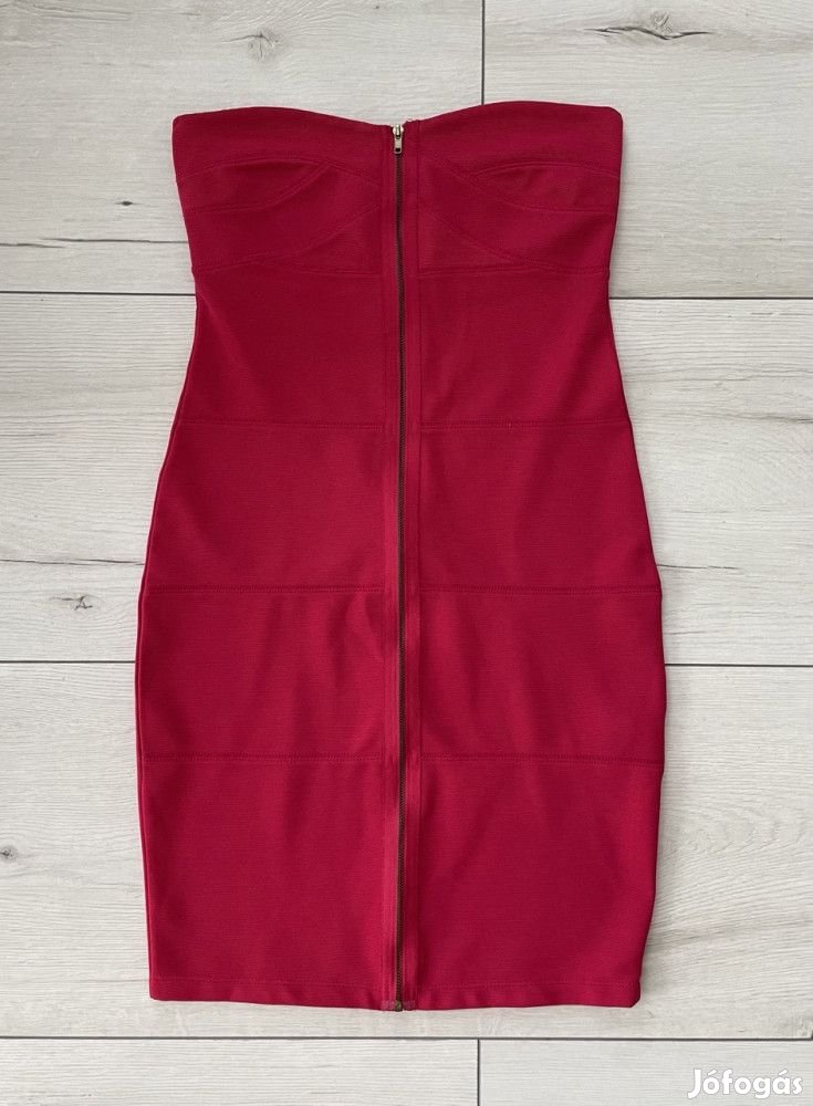 Amisu piros női miniruha - 34