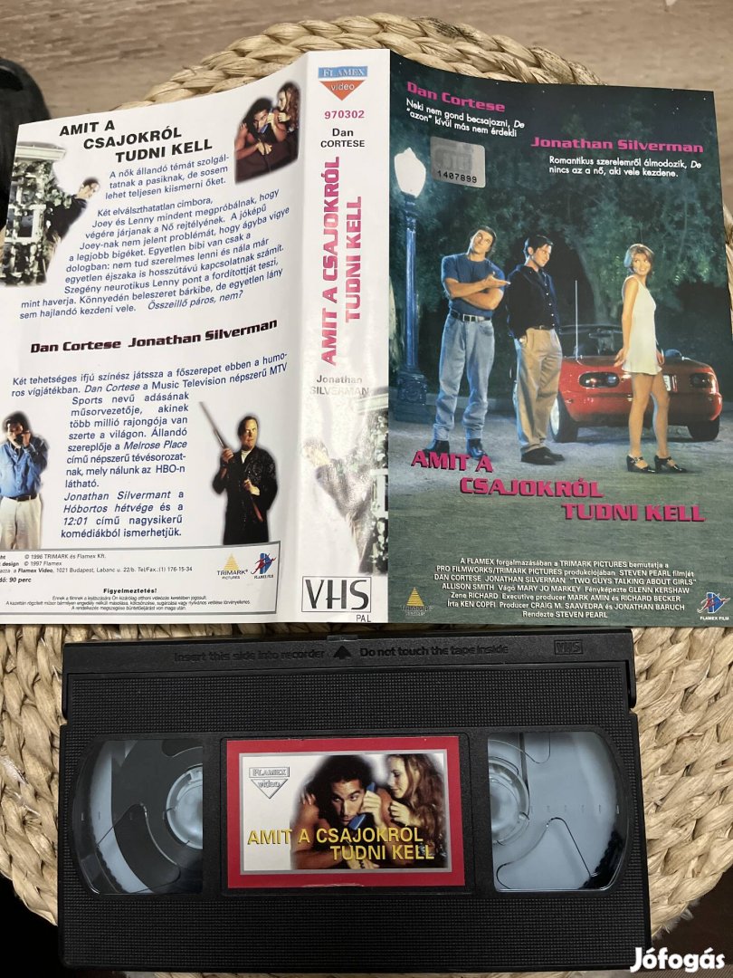 Amit a csajokról tudni kell vhs film