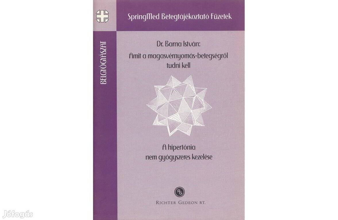 Amit a magasvérnyomás-betegségről tudni kell/A hipertónia nem gyógysze