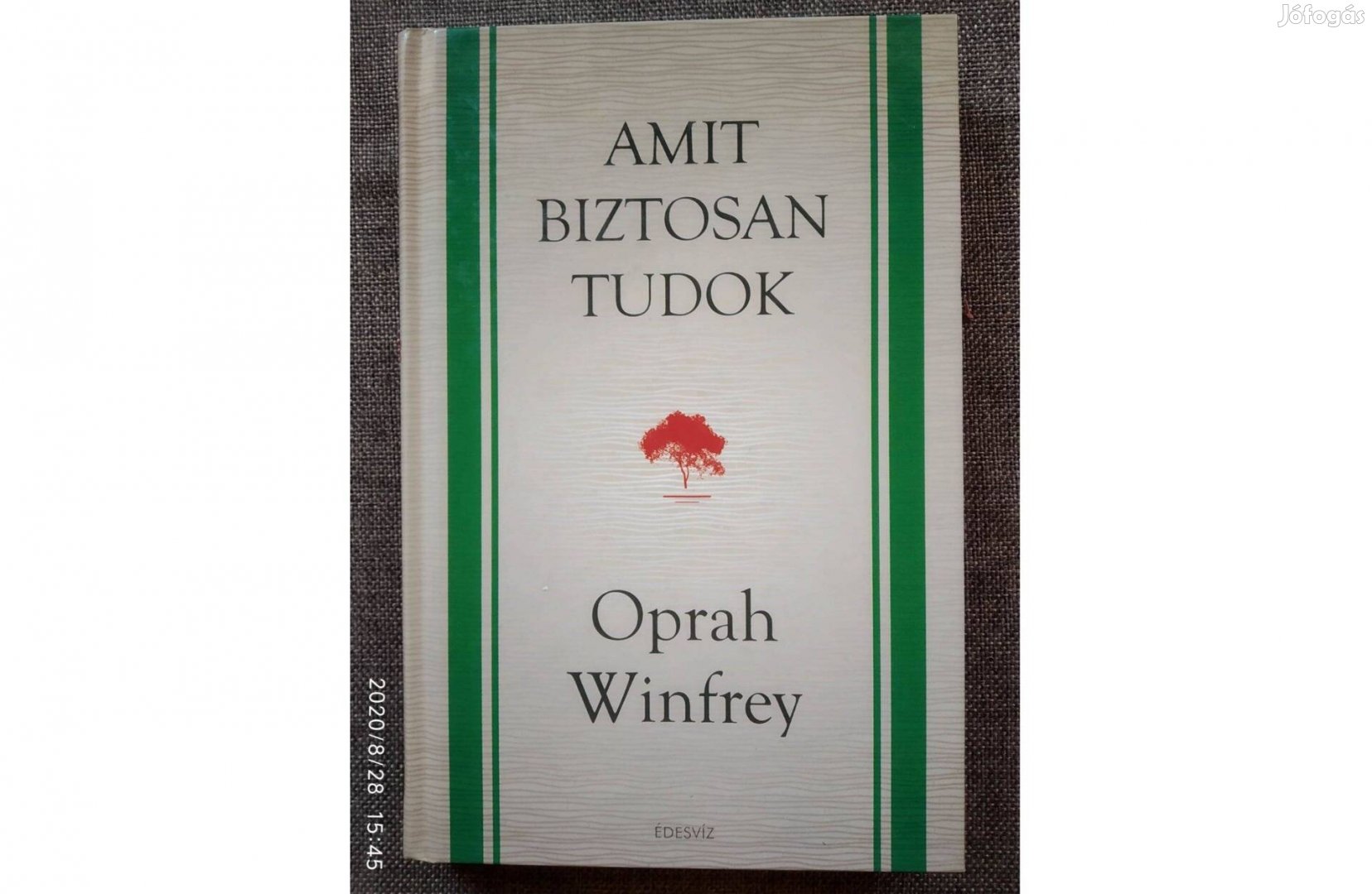 Amit biztosan tudok Oprah Winfrey Édesvíz Kiadó Keménytáblás