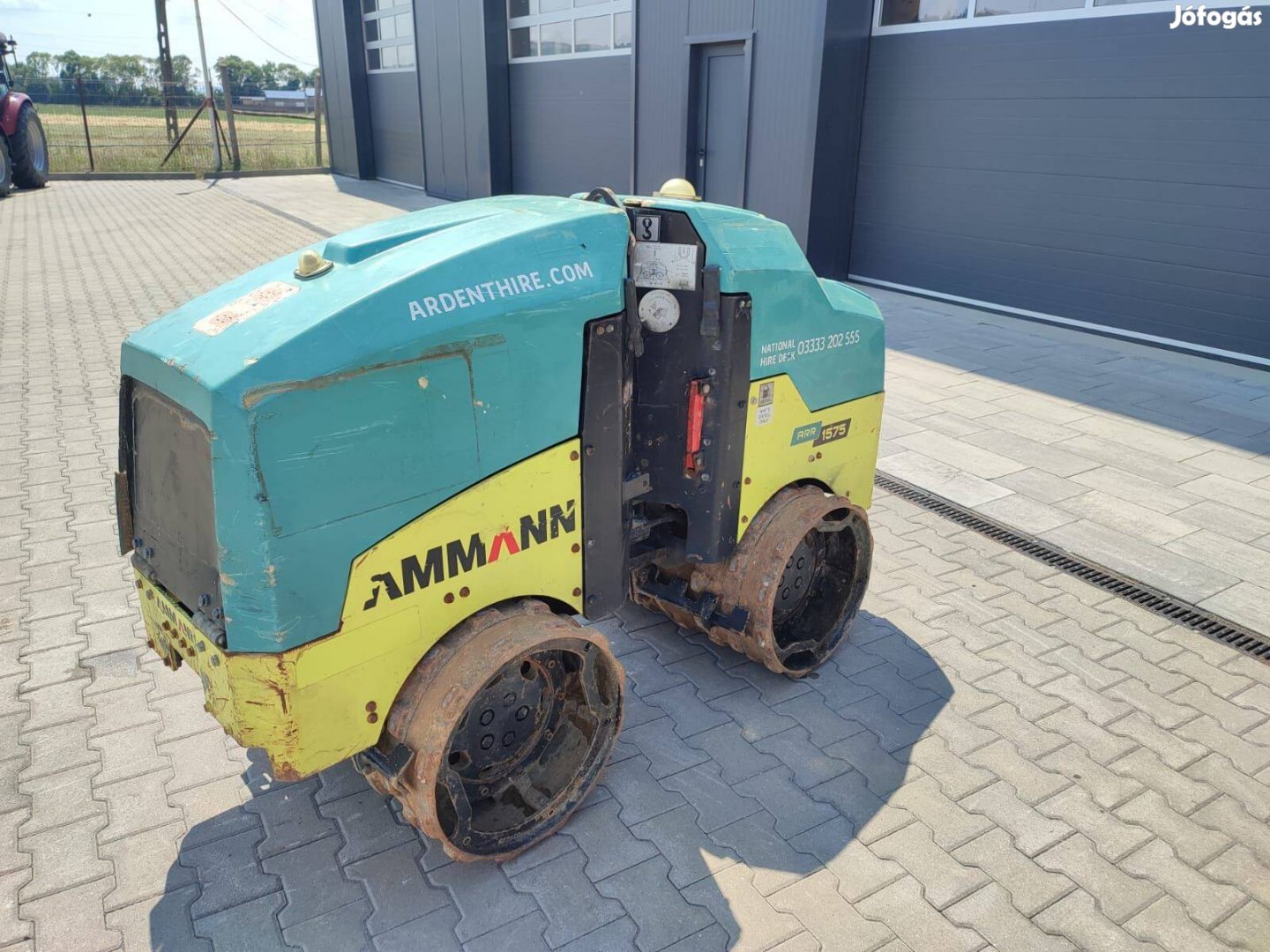 Ammann Arr 1575 távvezérelt tömörítő henger