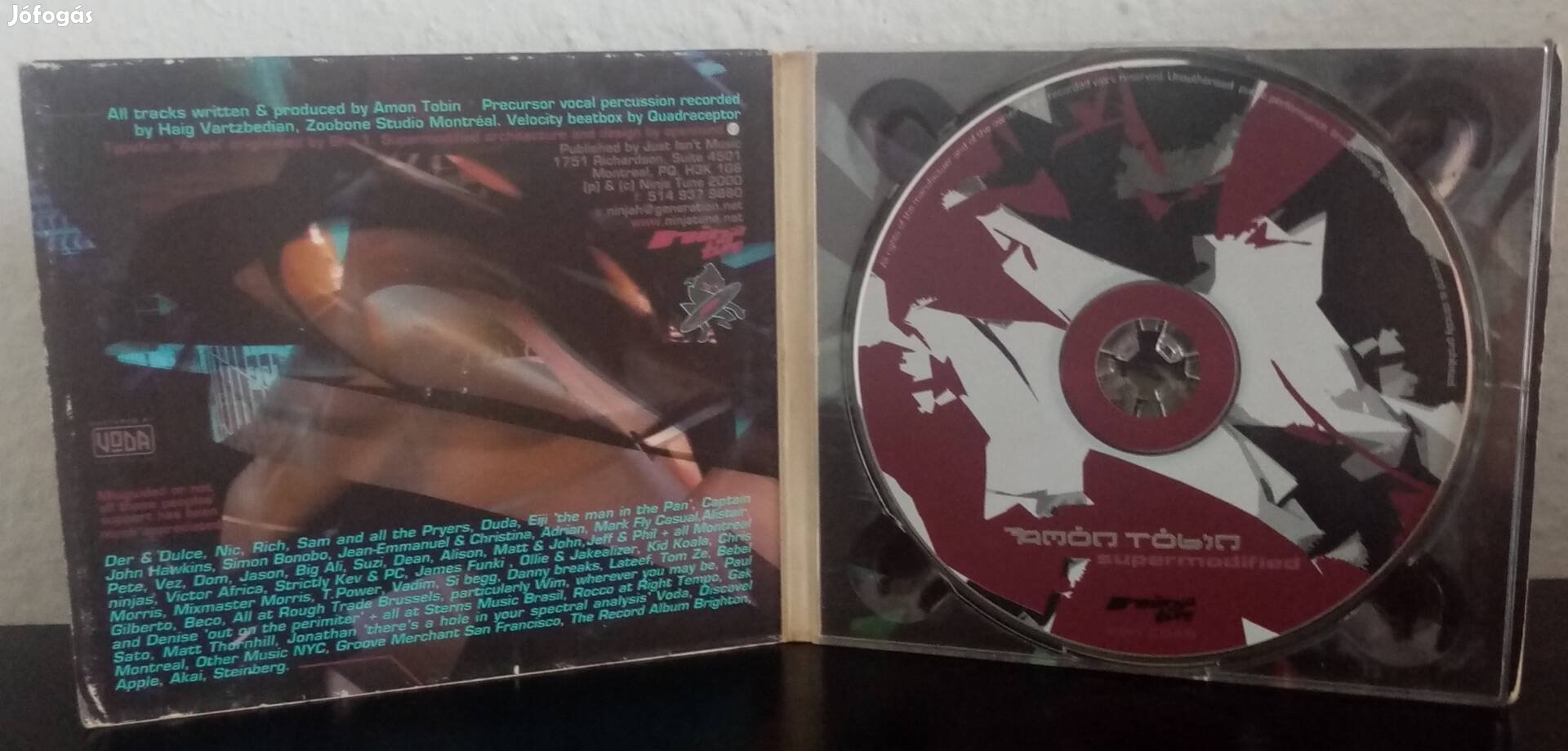 Amon Tobin - Supermodified - CD-album eladó 