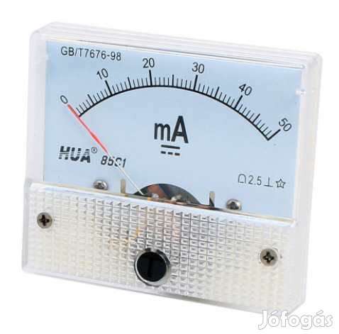 Ampermérő MŰszer 50mA 4180