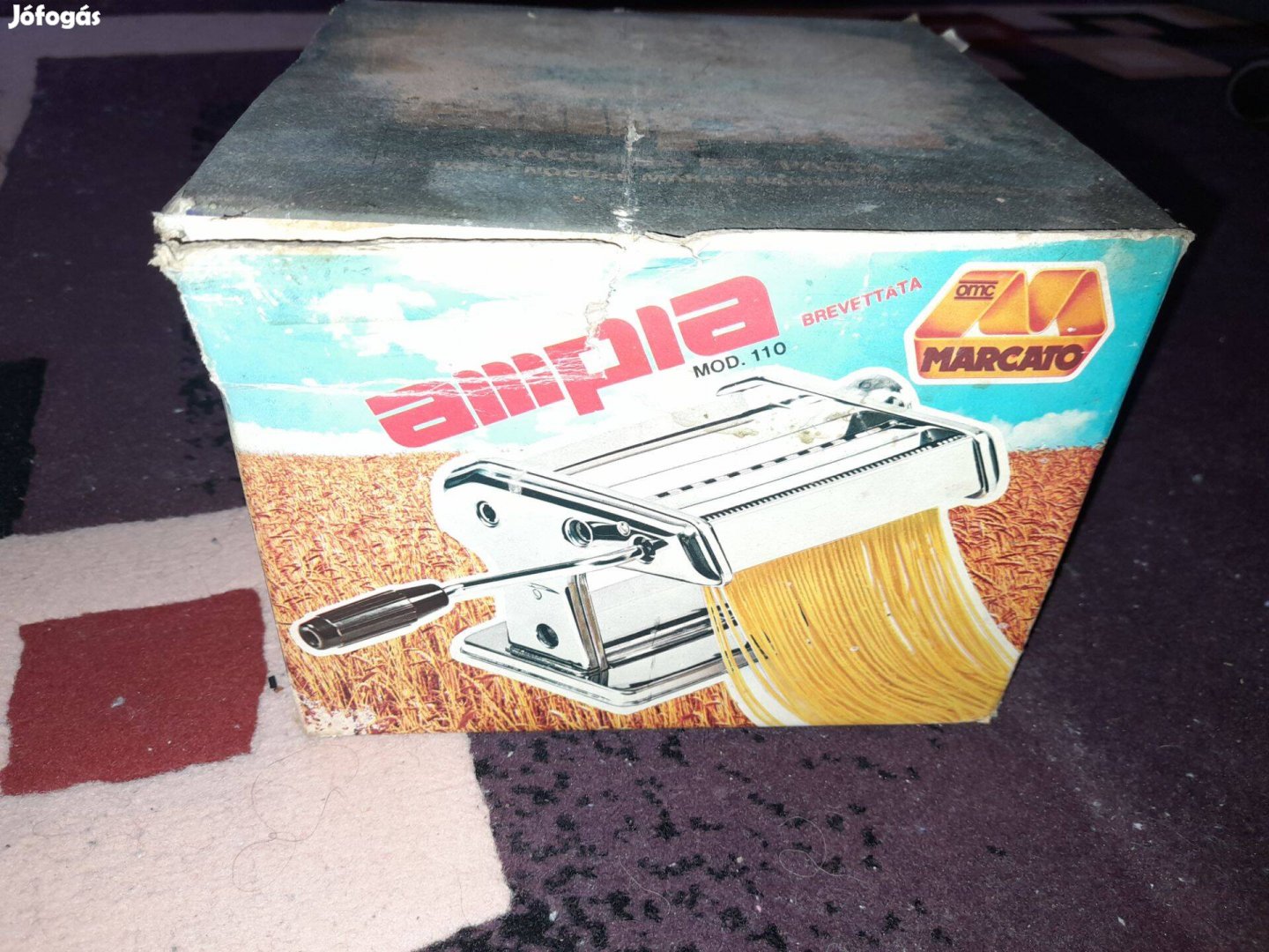 Ampia Dobozos Mini Tésztagép