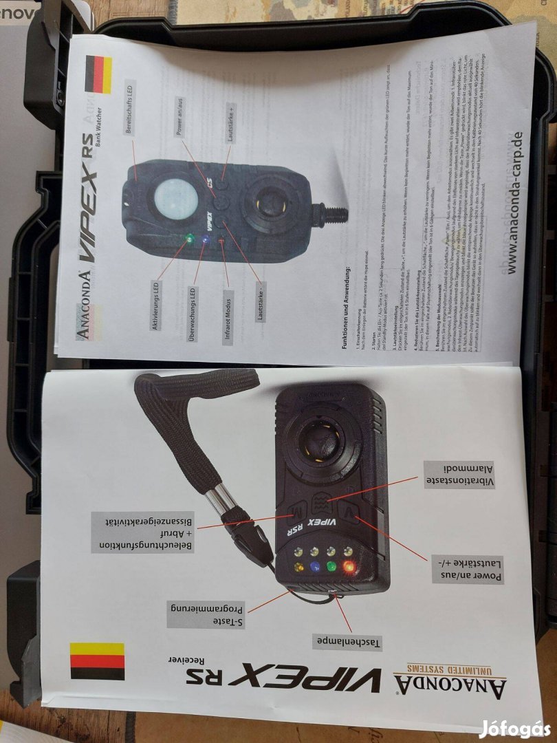 Anaconda Vipex RS Camp Security szett Energizer elemekkel együtt eladó
