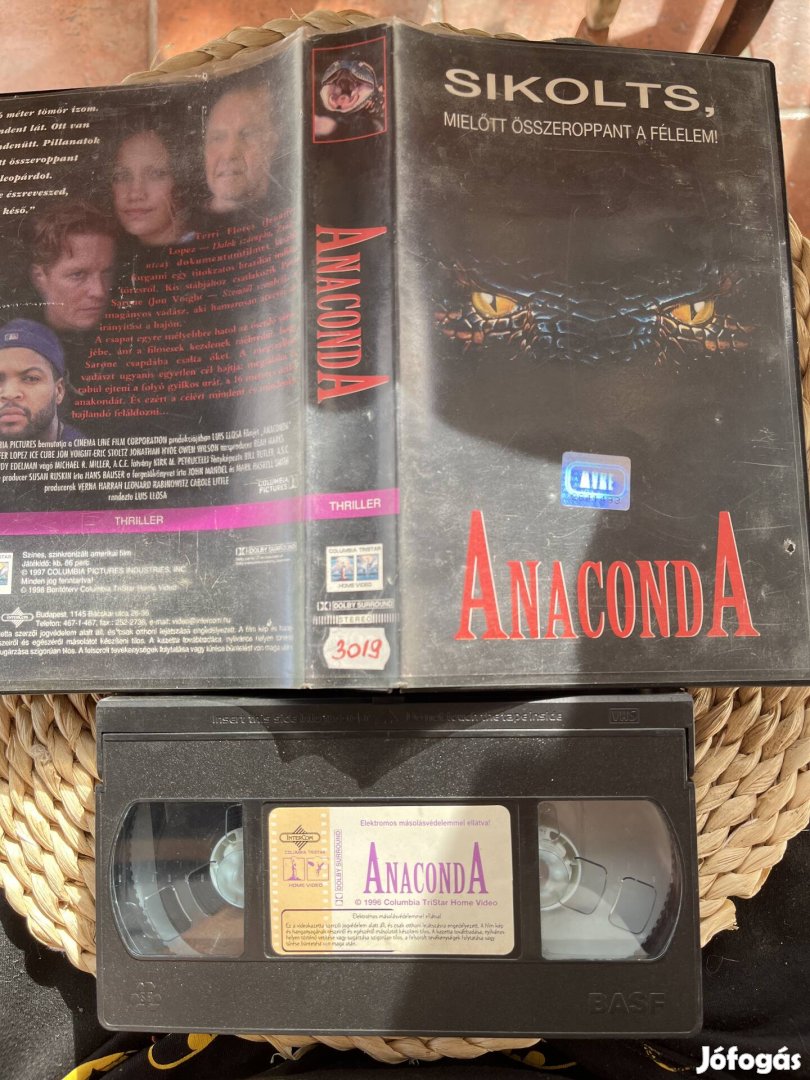 Anaconda vhs. 